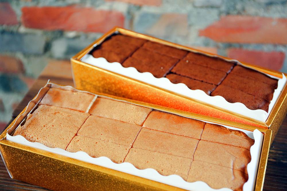 台中大雅長崎蛋糕專賣 福久長崎蛋糕 原味雙目糖巧克力三種口味