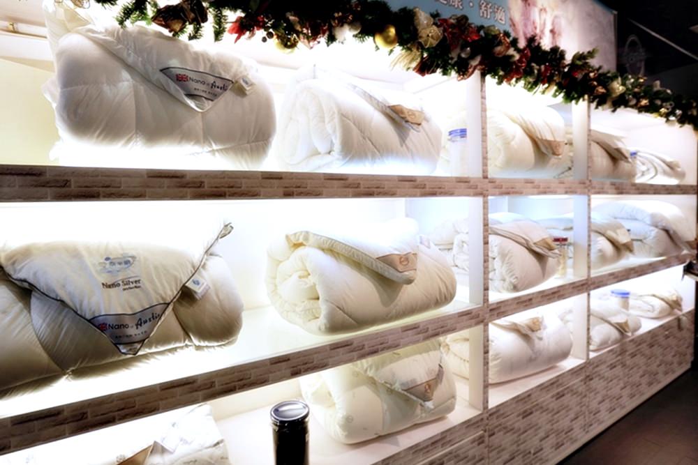 奧斯汀寢飾 台灣在地老品牌 創新採用奈米銀、陶瓷纖維 兼顧舒適與功能性