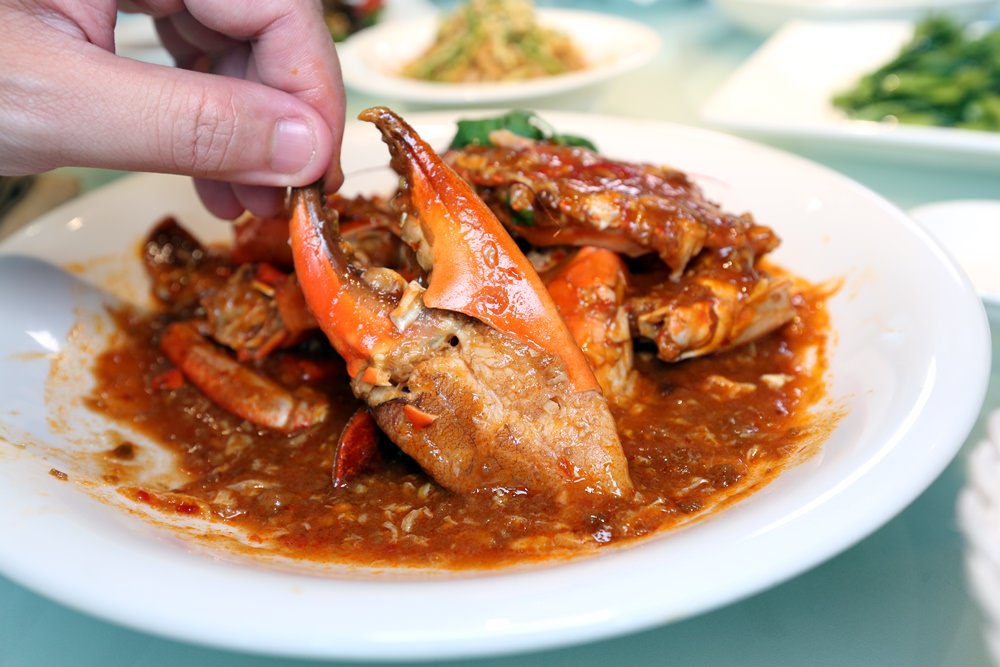 台中也吃的到新加坡國寶辣椒螃蟹 珍寶海鮮餐廳台中店在台中新光三越餐廳