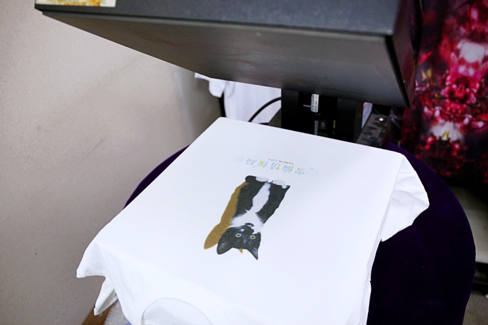 客製化T恤護色流程-熱轉印機推薦