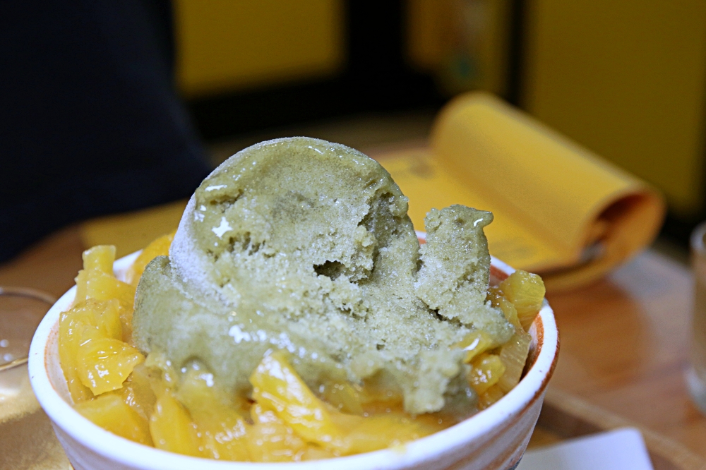 台中限定的夏季冰品 麻芛冰淇淋 台灣抹茶好滋味