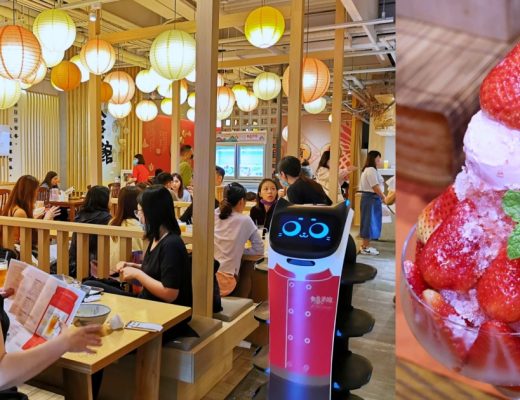 有春茶館 | 堆高高草莓冰好過癮，古早味辦桌台菜好吃又飽足，台中山海臺菜餐廳。
