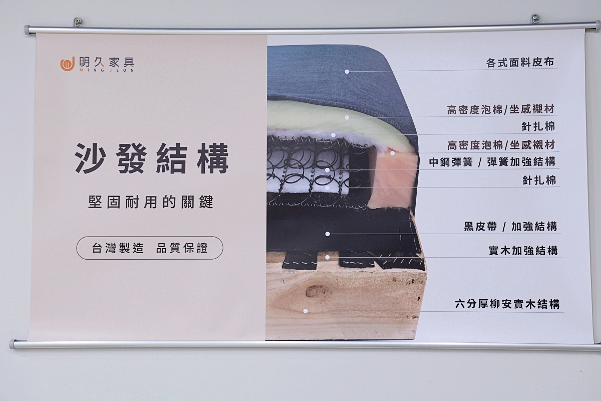 明久家具台中店 | 老字號家具店MIT台灣製造，工廠直營床墊沙發一站式購足