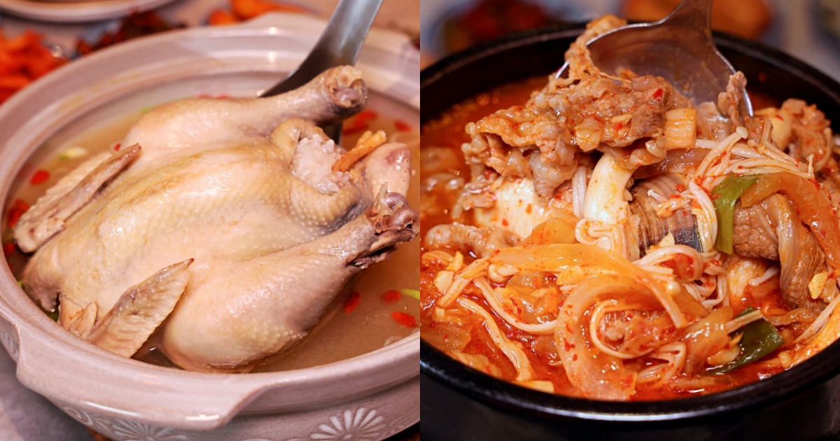 親水河畔韓式料理 | 韓國媽媽開的道地韓式料理，必點人蔘雞湯、韓式豬腳，海鮮煎餅，鹽烤豬五花也很讚