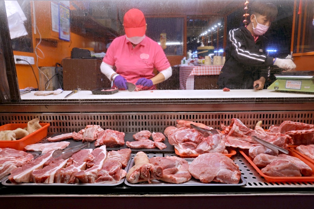 小鮮肉直賣網｜上景興市場竟然有冷藏豬肉攤，還有真空包裝與冷凍宅配服務