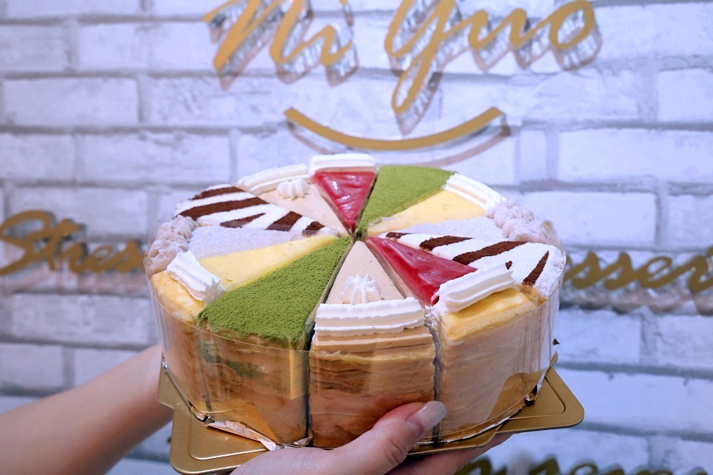 2度C Ni Guo逢甲店 | 台中千層蛋糕，超過30層綿密爽口，每日限量賣就沒囉！